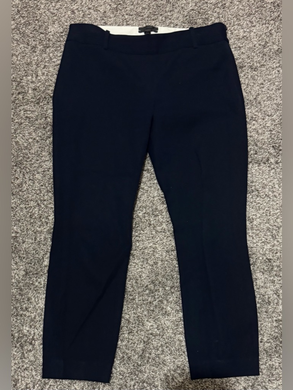 J. Crew Dark Navy Slim Ankle Trousers‎ (A-54)